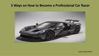 5 Ways on How to Become a Professional Car Racer