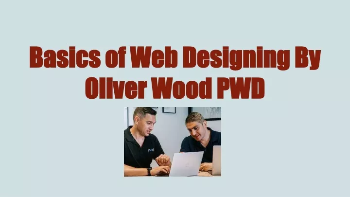 basics of web designing by oliver wood pwd