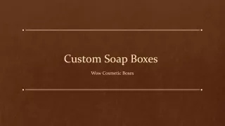 custom soap boxes