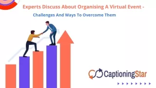 experts discuss about organising a virtual event