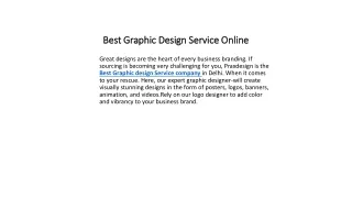 best graphic design service online