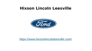Hixson Lincoln Leesville