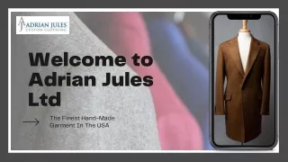 Private Label Clothing Manufacturers USA - Adrian Jules Ltd.