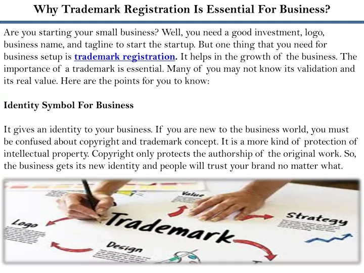 why trademark registration is essential
