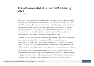 china condom market to touch us 5 04 bn by 2024