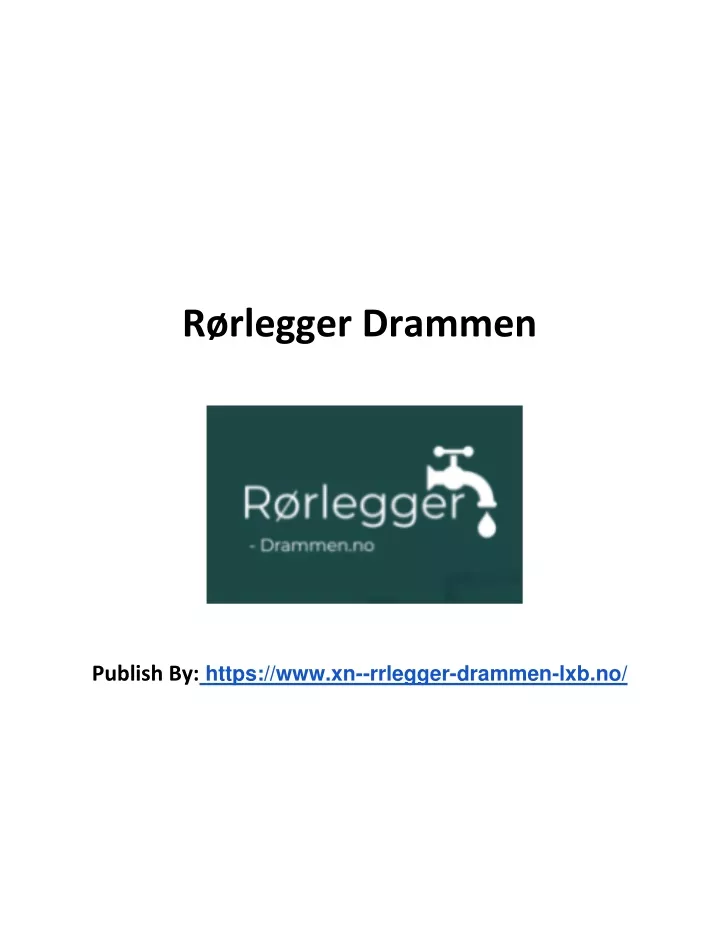 r rlegger drammen