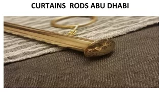 curtains rods abu dhabi
