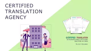 Certified Translation Agency