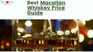 best macallan whiskey price guide thewinestop