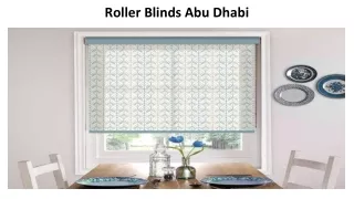 roller blinds abu dhabi