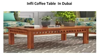 infli coffee table in dubai