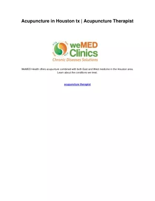 acupuncture in houston tx acupuncture therapist