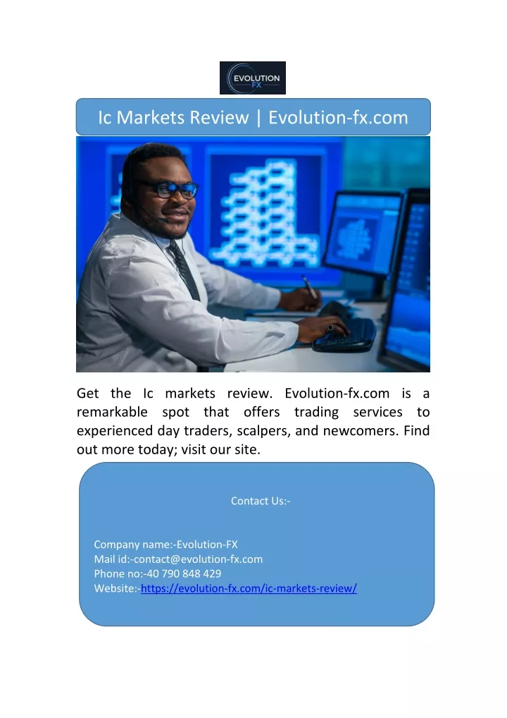 ic markets review evolution fx com