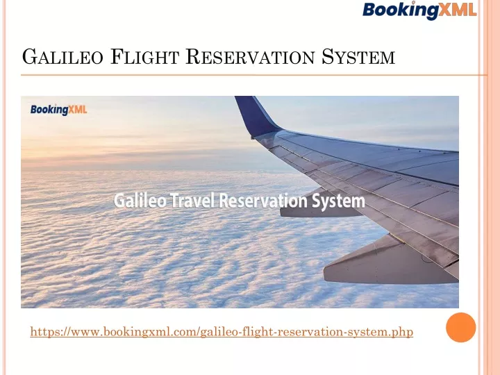 galileo flight reservation system