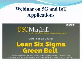 webinar on 5g and iot applications