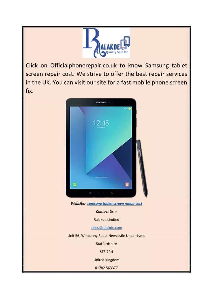 click on officialphonerepair co uk to know