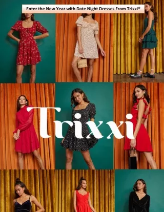 Enter the New Year with Date Night Dresses From Trixxi®