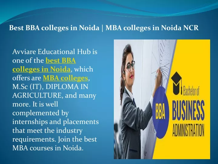 best bba colleges in noida mba colleges in noida