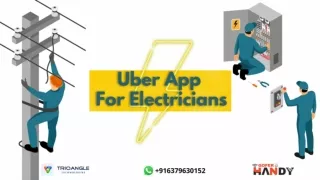 uber app for electricians