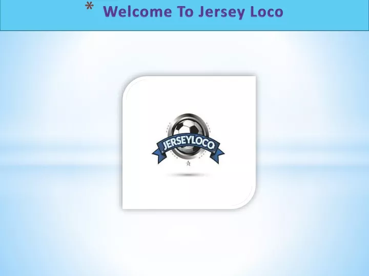 welcome to jersey loco