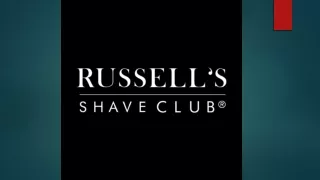 Skin Care Russell's Shave Club