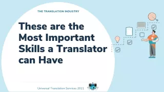 the translation industry