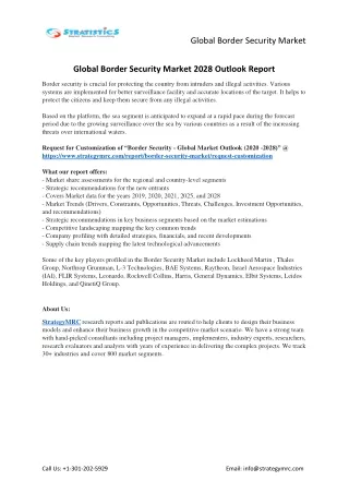 global border security market