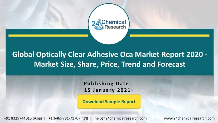 global optically clear adhesive oca market report