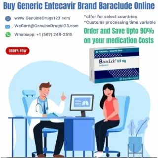 Buy Generic Entecavir Brand Baraclude Online-