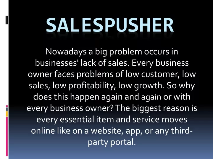 salespusher