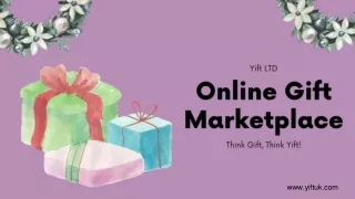 Online Gift Marketplace