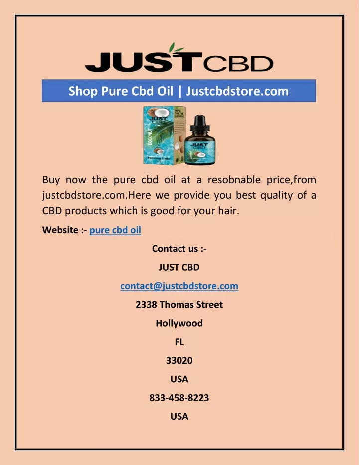 shop pure cbd oil justcbdstore com