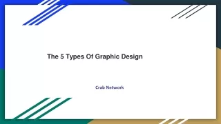 the 5 types of graphic design