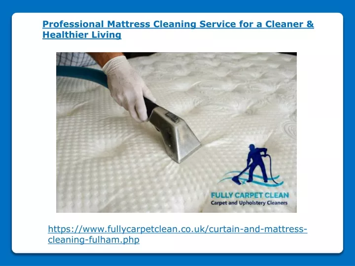 professional mattress cleaning service