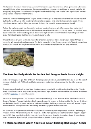 18 Misunderstandings That You Have About Cheap Red Dragon Cannabis Seeds Review