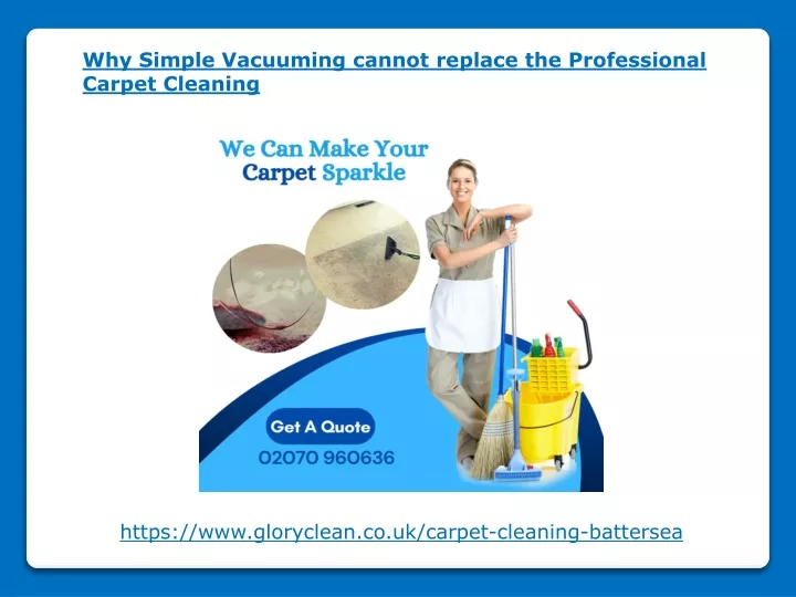 why simple vacuuming cannot replace