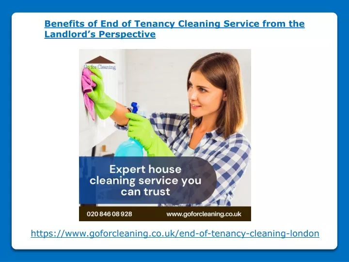 benefits of end of tenancy cleaning service from