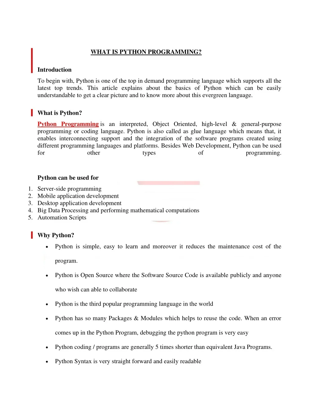 PPT - WHAT IS PYTHON PROGRAMMING PowerPoint Presentation, free download ...