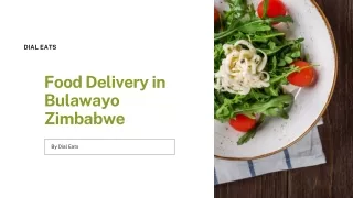 Food Delivery in Bulawayo Zimbabwe