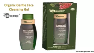 Organic Gentle Face Cleansing Gel