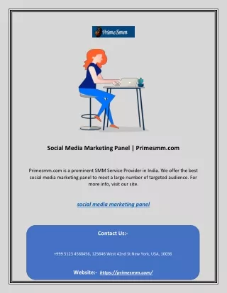 social media marketing panel primesmm com