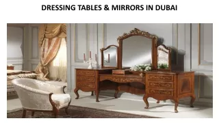 dressing tables mirrors in dubai
