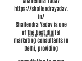Shailendra Yadav