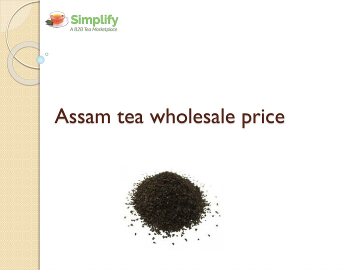 assam tea wholesale price