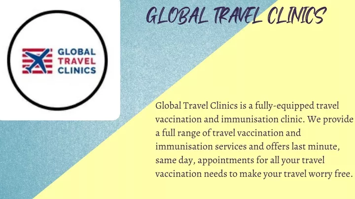 global travel clinics