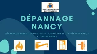 Obtenez les meilleurs services de réparation et de dépannage à Nancy
