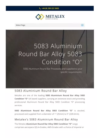 5083 aluminium