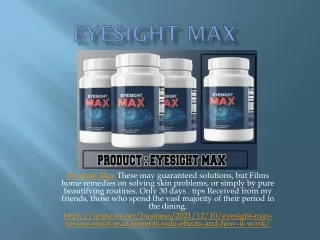 Eyesight Max