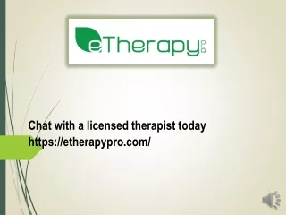 chat with a licensed therapist today https etherapypro com