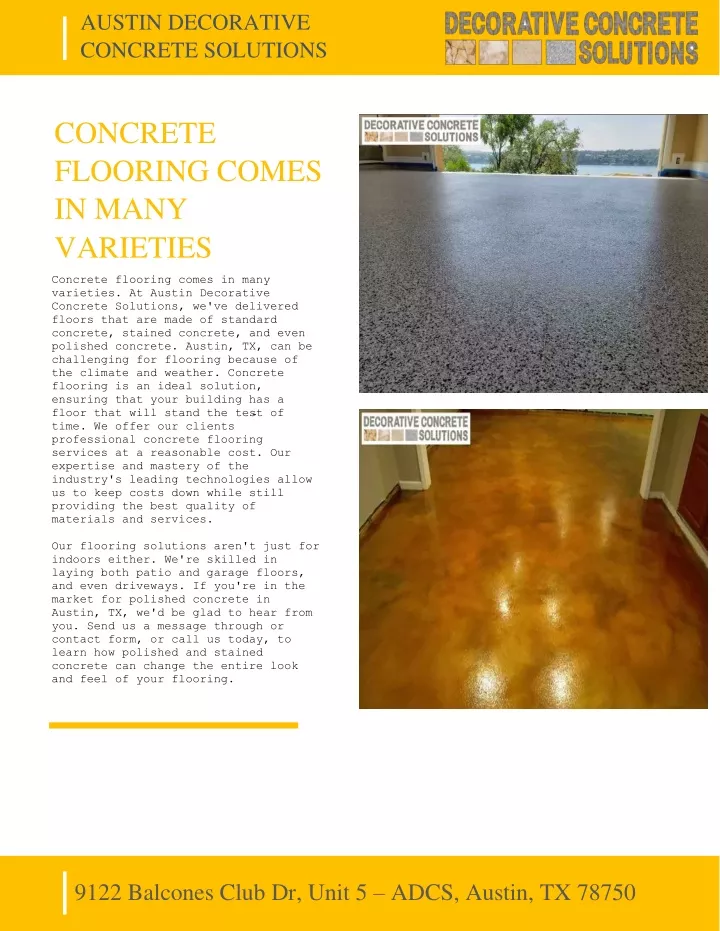 austin decorative concrete solutions